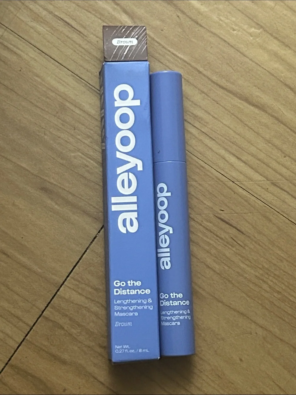 alleyoop Go the Distance Lengthening Mascara in Brown. Full size 8ml new in box